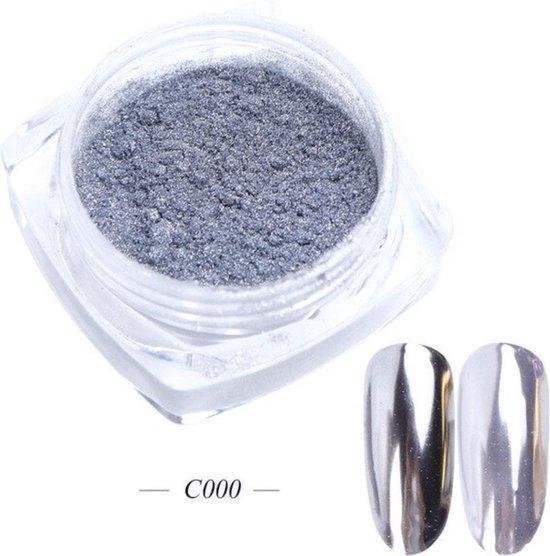 GUAPÀ - Set de poudres Glitter holographiques avec couche de finition - Or rose Argent - Nail Art & Nail Décoration