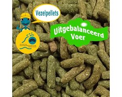 Vezelpellets voor Landschildpadden - Uitgebalanceerd Voer - 250g