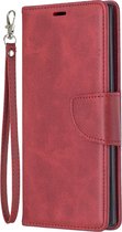 Samsung Galaxy Note 10 Hoesje - Mobigear - Excellent Serie - Kunstlederen Bookcase - Rood - Hoesje Geschikt Voor Samsung Galaxy Note 10