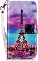 Apple iPhone 11 Pro Hoesje - Mobigear - Design Serie - Kunstlederen Bookcase - Eiffel Tower - Hoesje Geschikt Voor Apple iPhone 11 Pro
