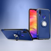 Mobigear Armor Ring Hardcase voor de Xiaomi Redmi 7 - Blauw