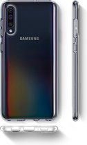 Samsung Galaxy A50 Hoesje - Spigen - Liquid Crystal Serie - TPU Backcover - Crystal Clear - Hoesje Geschikt Voor Samsung Galaxy A50