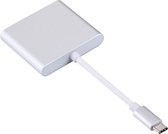 Mobigear USB-C naar HDMI / USB-A / USB-C Hub - Zilver