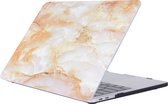 Case geschikt voor Apple MacBook Pro 15 (2016-2019) - Mobigear - Marble Serie - Hardcover - Model 27 - Geschikt voor Apple MacBook Pro 15 (2016-2019) Cover
