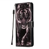 Samsung Galaxy S20 Ultra Hoesje - Mobigear - Design Serie - Kunstlederen Bookcase - Lion - Hoesje Geschikt Voor Samsung Galaxy S20 Ultra