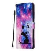 Samsung Galaxy S20 Ultra Hoesje - Mobigear - Design Serie - Kunstlederen Bookcase - Panda - Hoesje Geschikt Voor Samsung Galaxy S20 Ultra