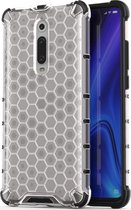 Xiaomi Mi 9T Pro Hoesje - Mobigear - Honeycomb Serie - Hard Kunststof Backcover - Grijs - Hoesje Geschikt Voor Xiaomi Mi 9T Pro