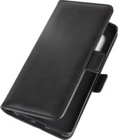 Motorola Edge Plus Hoesje - Mobigear - Slim Magnet Serie - Kunstlederen Bookcase - Zwart - Hoesje Geschikt Voor Motorola Edge Plus