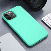 Apple iPhone 12 Pro Max Hoesje - Mobigear - Bio Serie - Eco Friendly Backcover - Turquoise - Hoesje Geschikt Voor Apple iPhone 12 Pro Max