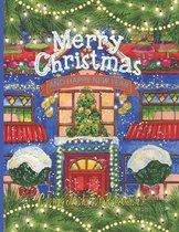 Merry Christmas And Happy New Year: Coloring Book For Relaxation