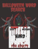 Halloween Word Search For Adults