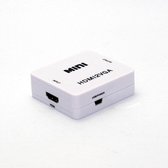NÖRDIC SGM-105 HDMI naar VGA en audioadapter - Wit