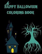 Happy Halloween Coloring Book