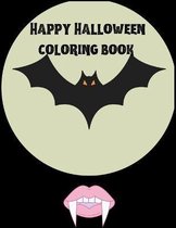 Happy Halloween Coloring Book