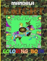 mandala knight coloring book