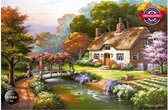 Rose Cottage -  Puzzle 3,000 pieces