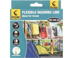 Camping Waslijn - Flexibel - 10 Haken