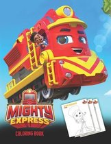 Mighty Express Coloring Book For Kids