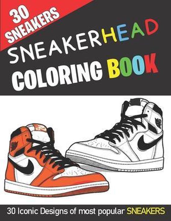 Livre de coloriage Sneakers