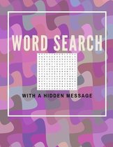 word search with a hidden message