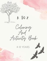 A To Z Coloring And Activity Book