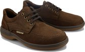 Mephisto DOUK Heren Veterschoen - Donkerbruin - Maat 44