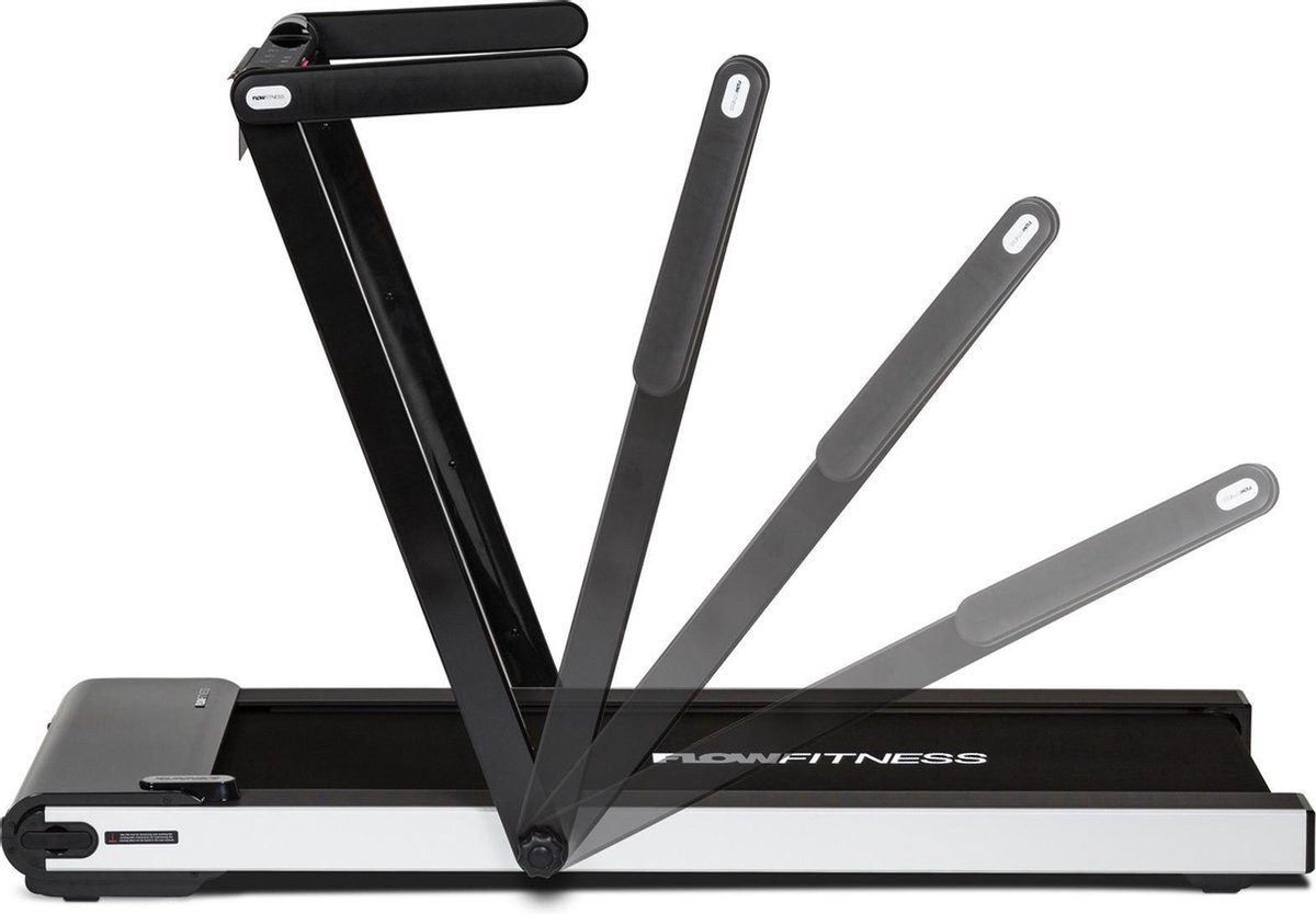 Afbeelding 3 van Flow Fitness Runner DTM300i Loopband - Trainingscomputer - Hartslagfunctie - Inklapbaar