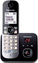 PANASONIC KX-TG6821GB - Single DECT draadloze telefoon - Antwoordapparaat - Nummerweergave - Handenvrij spreken - zwart
