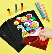 Magic transfer setje - 9 stuks - compleet pakket- 27 kleuren folie