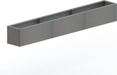 MySteel Verzinkt staal plantenbak Texas xxl 3000x300   - Hoogte: 800mm