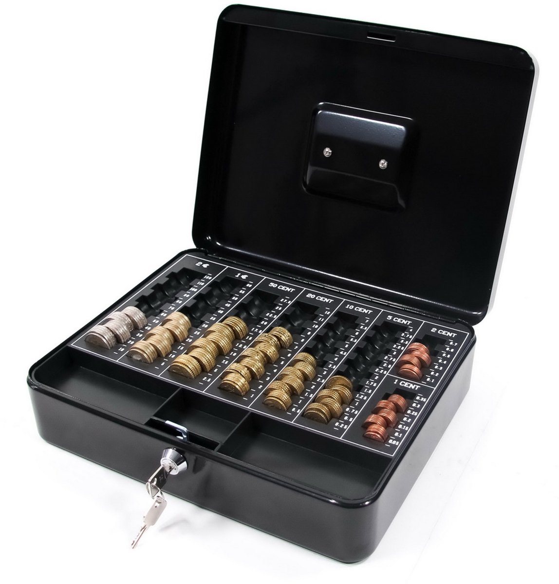 hjh OFFICE Geldkist Safe - Zwart