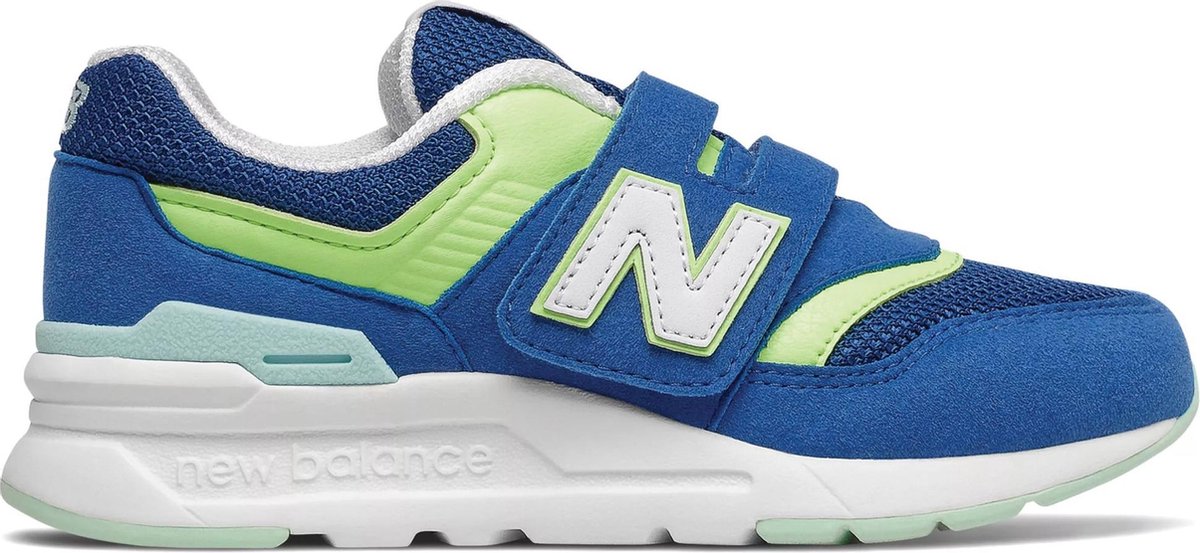 New Balance Sneakers - Maat 34.5 - Unisex - blauw - groen - wit | bol.com