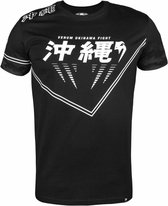 Venum Clothing OKINAWA 2.0 T Shirts Black White maat S