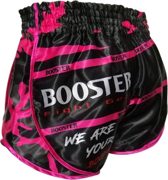 Booster Dames Muay Thai Short Ad Pink Corpus Maat Kickboxing Shorts Booster:  XXS =... | bol.com