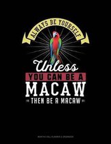 Always Be Yourself Unless You Can Be a Macaw Then Be a Macaw