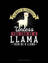 Always Be Yourself Unless You Can Be a Llama Then Be a Llama