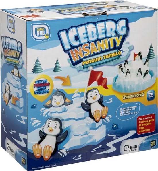 Boek: Grafix - bordspel | ijsberg pinguïn spel - evenwichtsspel voor kinderen, geschreven door Grafix