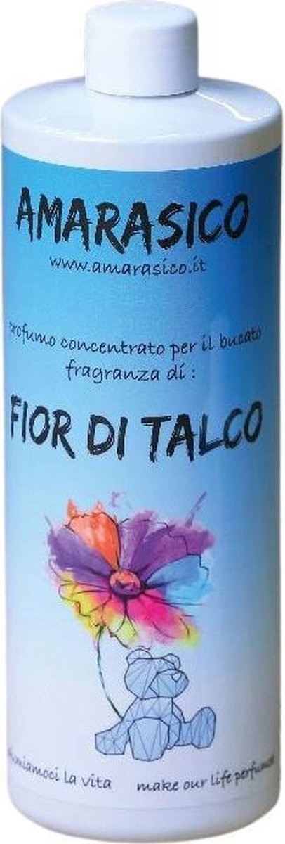 Amarasico Wasparfum Talgboom bloem - 500 ml – Frisse was – Heerlijke geur – Textielverfrisser – Wasverzachter – Bloemengeur