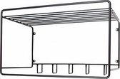 Maze Kapstok Met Hoedenplank Uptown 50 X 30 Cm Staal Zwart