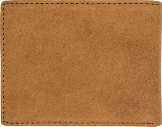 NEGOTIA Elite - Leren Portemonnee Heren - Pasjeshouder Mannen - 100% Luxe Top-Grain Leer - Bruin - NEGOTIA Leather