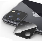 Titanium legering cameralensbeschermer gehard glasfilm voor iPhone 11 Pro / 11 Pro Max (zwart)