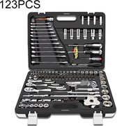 123 PCS Ratelsleutelset Autogarage Combinatie Hardware Toolbox