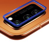 Voor Huawei Honor V30 Pro Krasbestendige mobiele telefoon Metalen achteruitrijcamera Lensring (blauw)