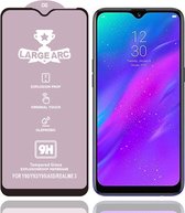 Voor OPPO Realme 3 9H HD High Alumina Full Screen Tempered Glass Film