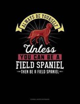 Always Be Yourself Unless You Can Be a Field Spaniel Then Be a Field Spaniel