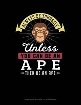 Always Be Yourself Unless You Can Be an Ape Then Be an Ape