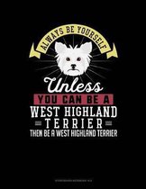 Always Be Yourself Unless You Can Be a West Highland Terrier Then Be a West Highland Terrier