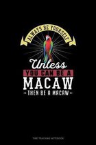Always Be Yourself Unless You Can Be A Macaw Then Be A Macaw