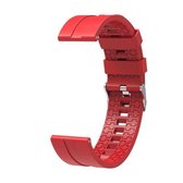 Geschikt voor Geschikt voor Xiaomi Haylou Solar Watch siliconen band Lengte: 21 cm (rood)