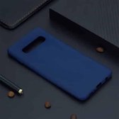 Candy Color TPU Case voor Samsung Galaxy S10 (Blauw)